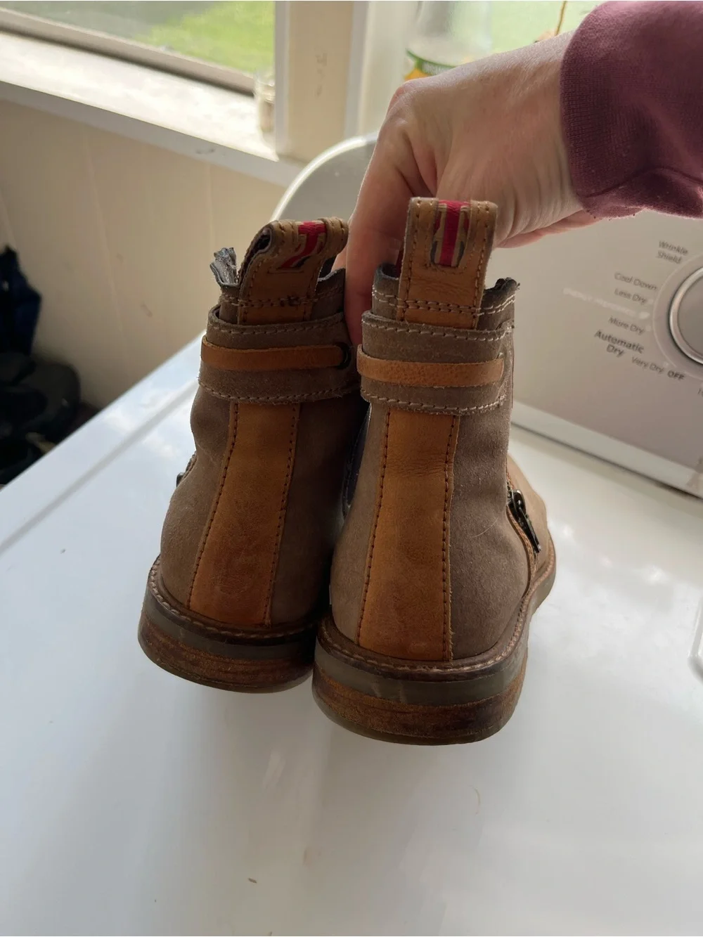 Testosterone brown suede